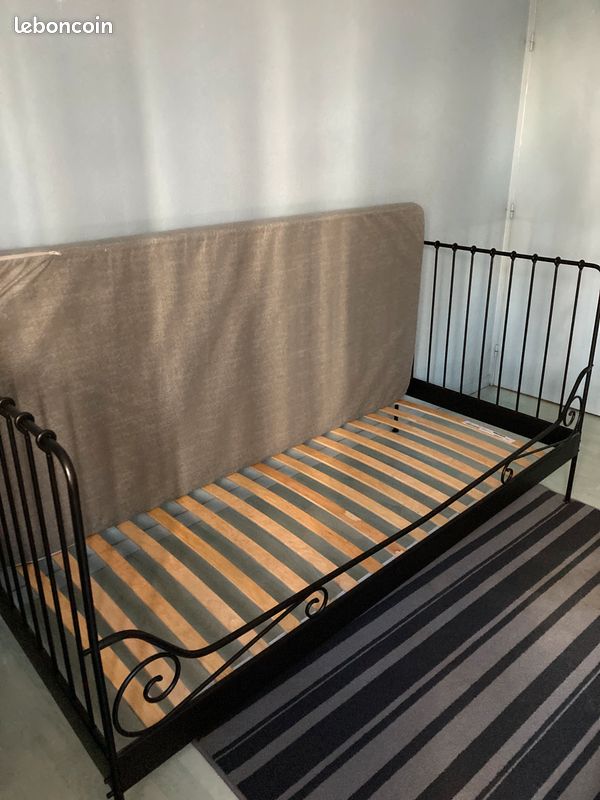 Lit Ikea Meldal avec matelas (image 2)