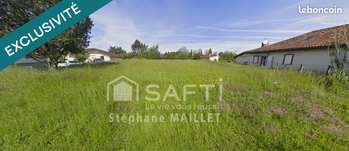 Terrain 763 m² · à Villeneuve-de-Marsan · 763 m² · 37 000 €