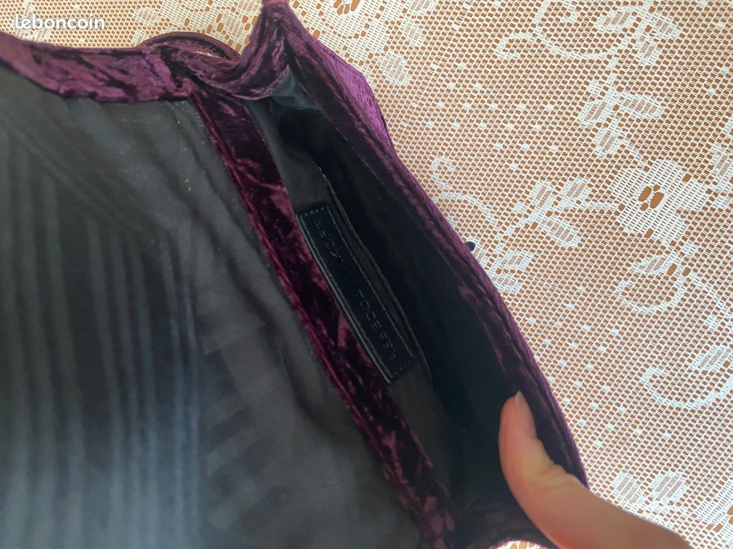 Sac bandoulière Rebecca Minkoff en velours (image 10)