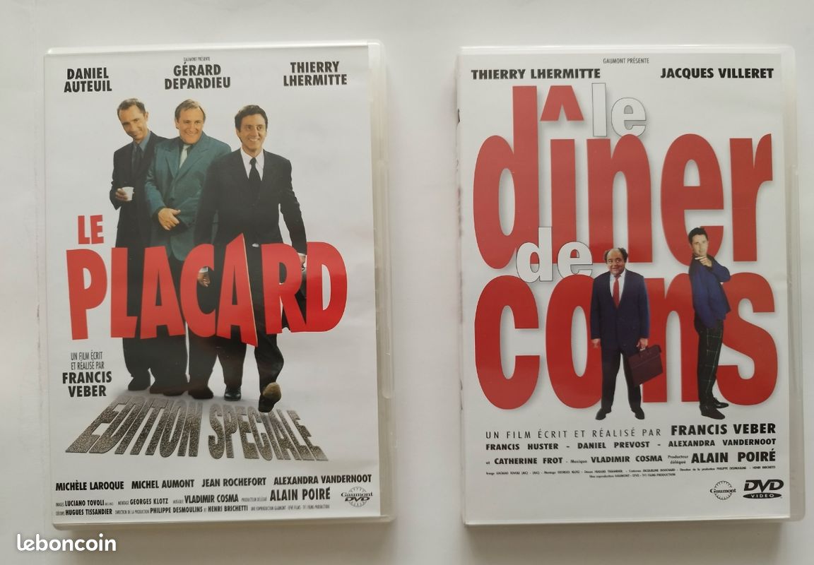 DVD Coffret comprenant Un DINER de CONS et le PLACARD (image 2)