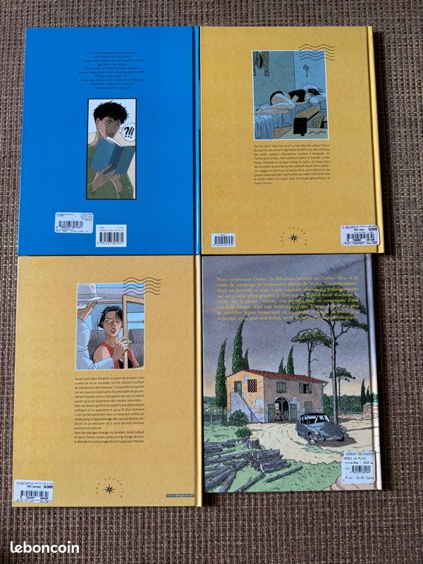 Lot de 4 bd bande dessinée André Juillard casterman le cahier bleu le long voyage Léna Léna et les trois femmes et après la pluie tome 1,2 , 3 et autre (image 2)