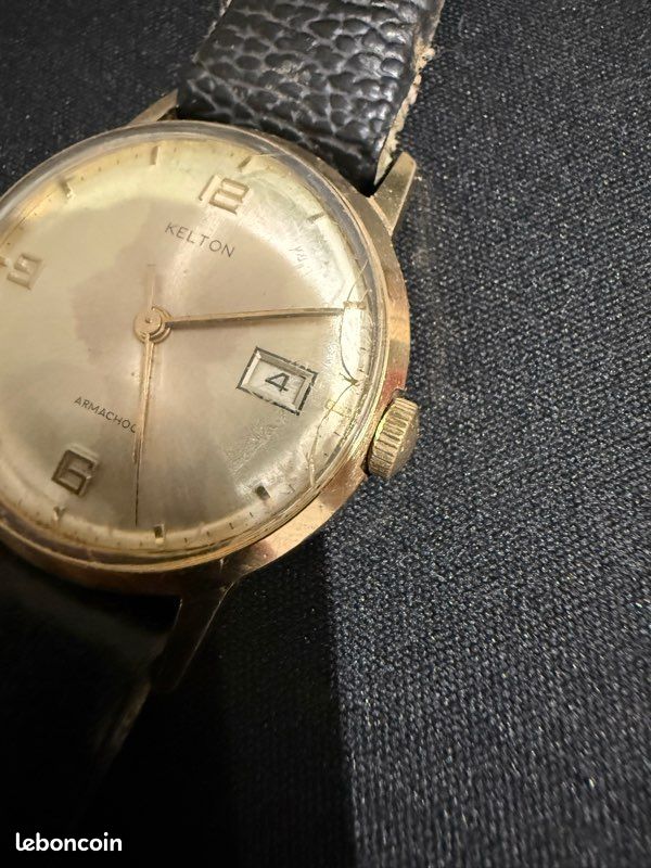 Montre Mécanique Vintage Kelton Waterproof Cal. 499 - Occasion - Horlogerie Ancienne