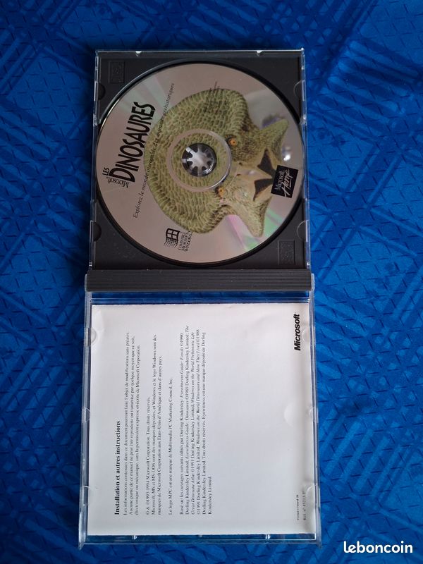 3 cd-rom pc gastronomie, dinosaures, les grands moments du xx siècle (image 4)