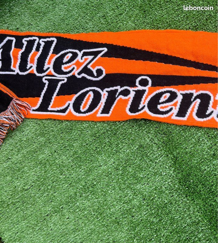 Écharpe Fc Lorient Suporter -Motifs Bretons, Logo Officiel - Accessoires & Bagagerie