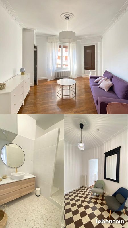 Appartement 2 pièces 70 m² · à Grenoble · 70 m² · 1 480 €