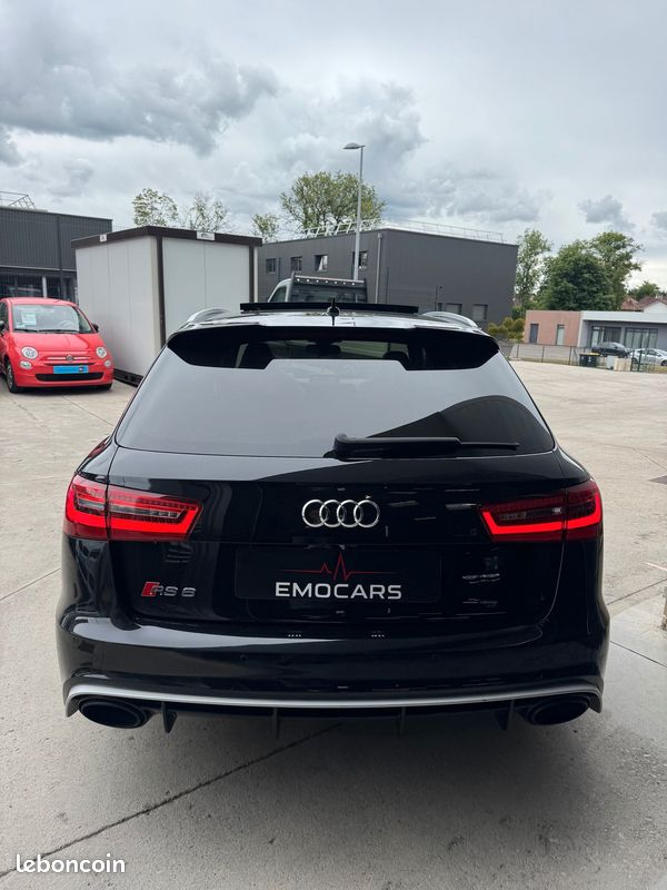 Audi RS6 AVANT C7 4.0 V8 TFSI 560CH QUATTRO - FREINS CÉRAMIQUE - ORIGINE FRANCE (image 29)