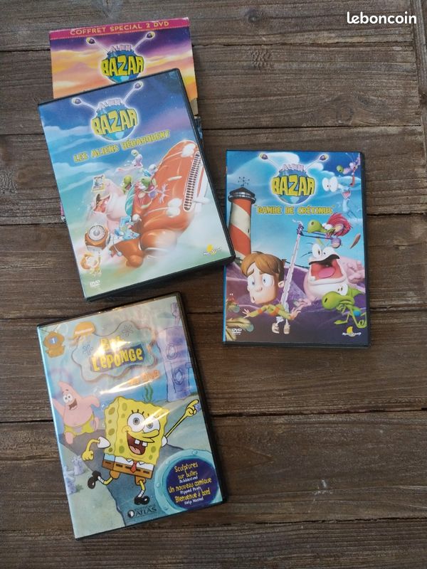 DVD pour enfants : Bob l'éponge. Alien bazar (image 2)
