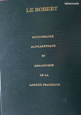 Le Robert Dictionnaire alphabétique et analogique de la langue française en 7 volumes (image 1)
