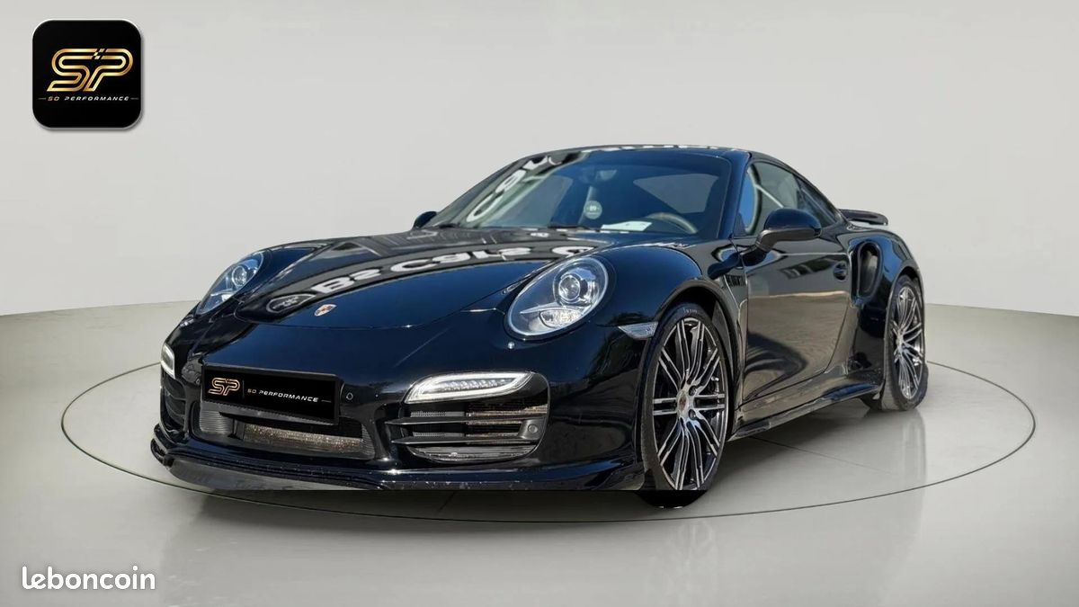 Porsche 911 Type 991 Turbo * 521 ch * Burmester * Sport Chrono * Toit Ouvrant Verre * Caméra (image 1)