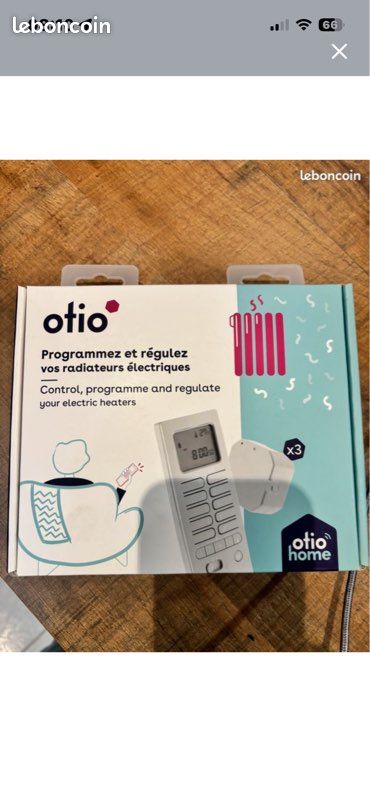 Programmateur pour 3 radiateurs électrique otio (image 1)