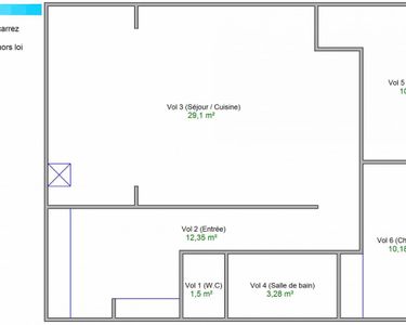 Appartement 175 000 € - 68 m²