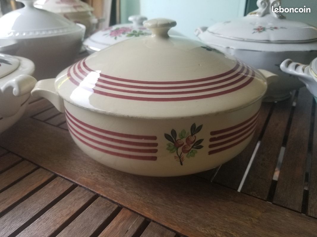 Lot soupières vintage (image 9)