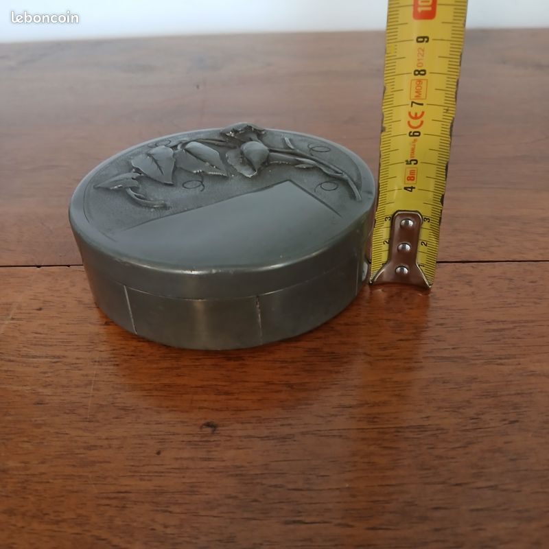 Boite coffret bijou étain fin garanti (image 6)