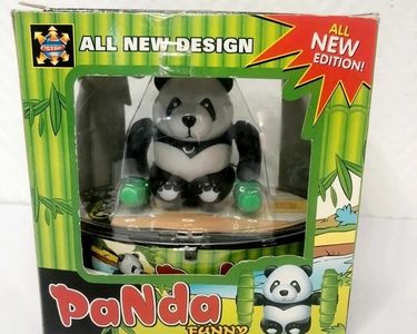 Jouet Mécanique Panda Batteur – Robot En Métal à Remonter, Vintage, Décoration Rétro Pour Bureau, Café, Anniversaire