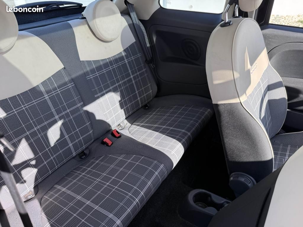 FIAT FIAT 500 1.2i - 69 2017 BERLINE Lounge PHASE 2 (image 13)