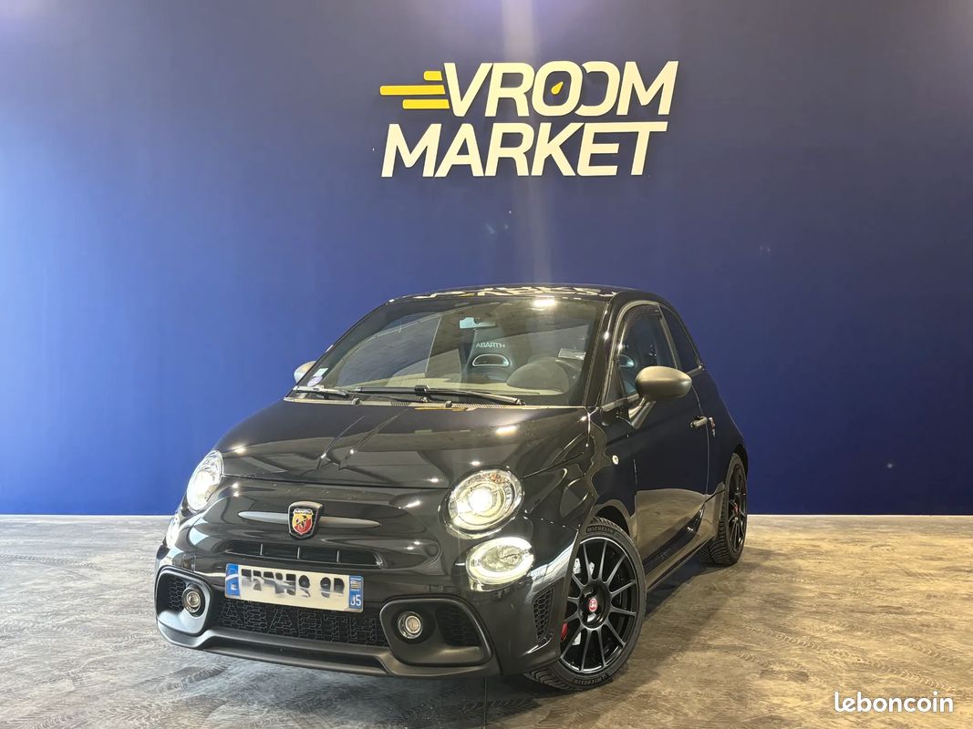 Abarth 500 1.4 Turbo T-Jet 180ch 595 Competizione BVA - Origine France / CarPlay / Suivi complet Fiat / Audio Beats / Toit Ouvrant (image 1)