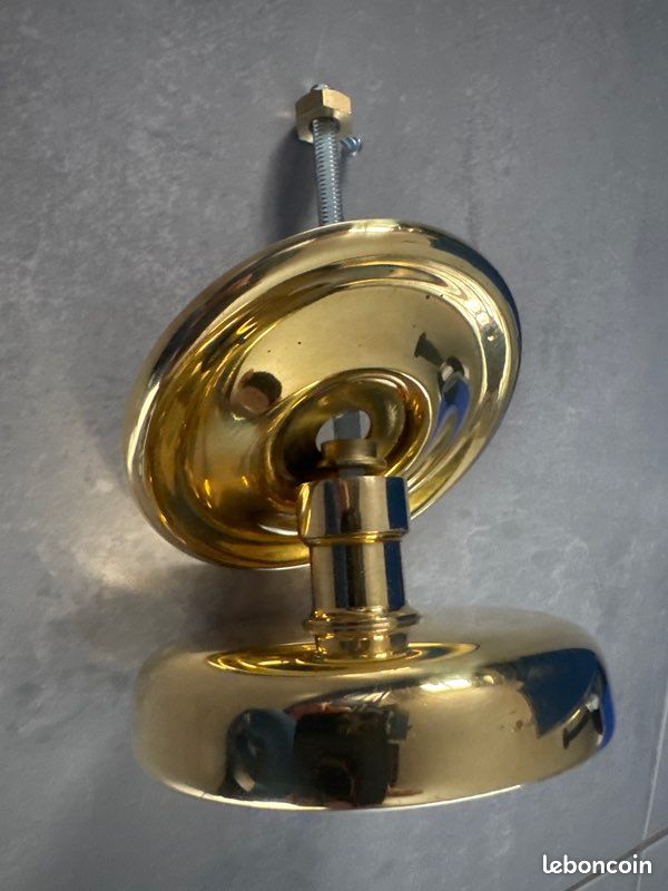 Bouton chaînette laiton (image 2)