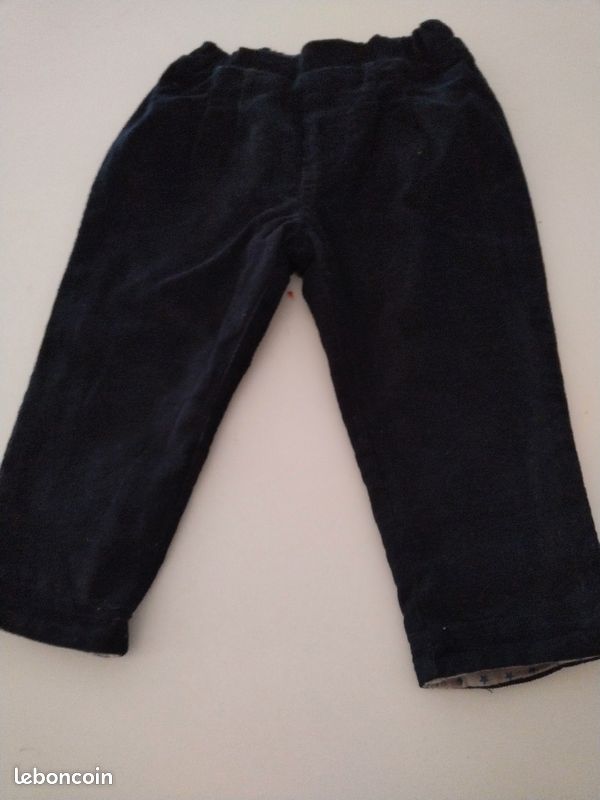 Pantalon en velours (image 1)