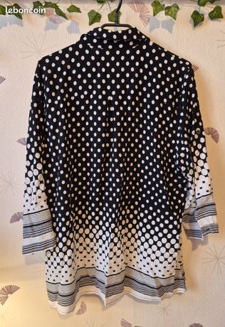 Chemise Vintage Fleurie Années 90 - Taille S, Manches Courtes - Très Bon état Rétro