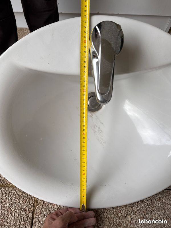 Vasque simple porcher 57 cm (image 2)