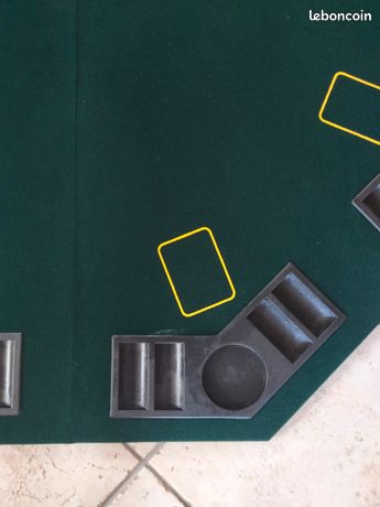 Le plateau de jetons en acrylique peut contenir 100 jetons. Noir Sans