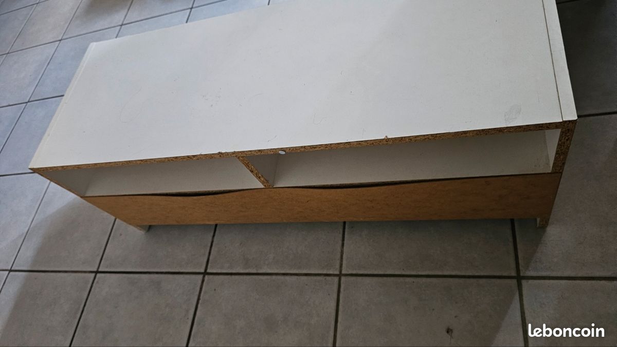 Meuble TV blanc (image 4)