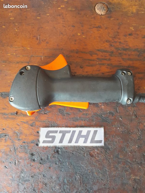 Poignée de commande des gaz d'accélérateur STIHL débroussailleuse FS, Combisysteme KM, taille haie HL (image 1)