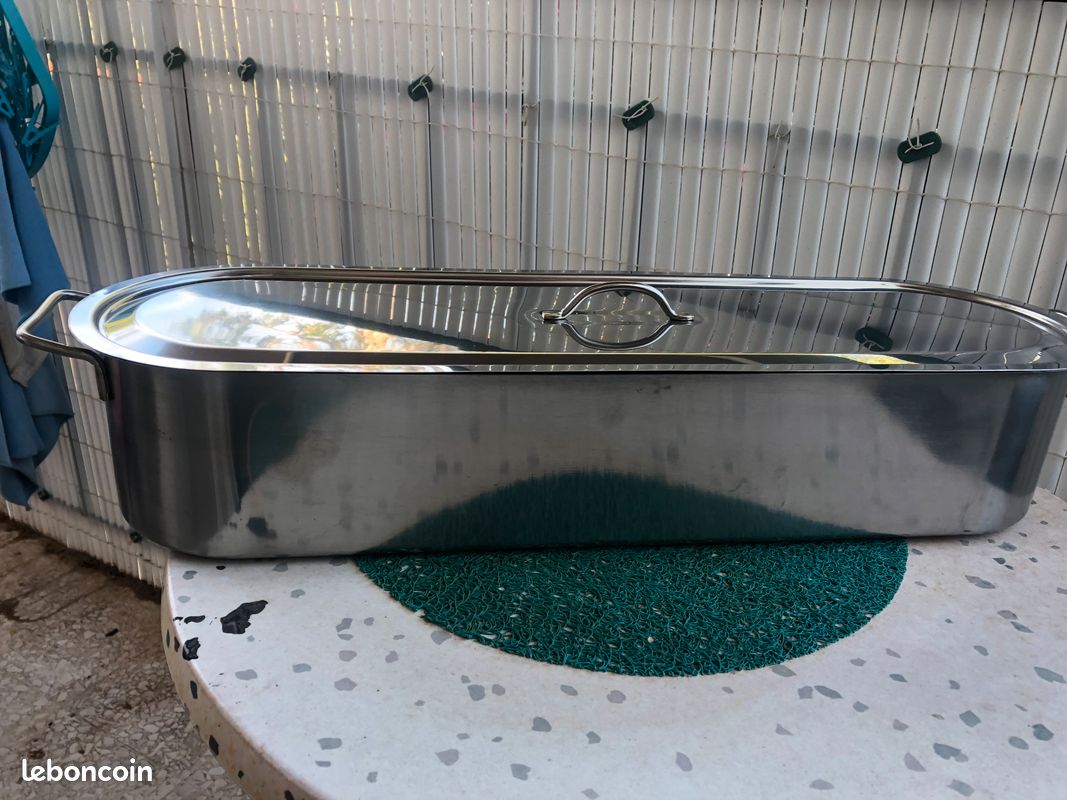 Poissonnière en inox (image 1)
