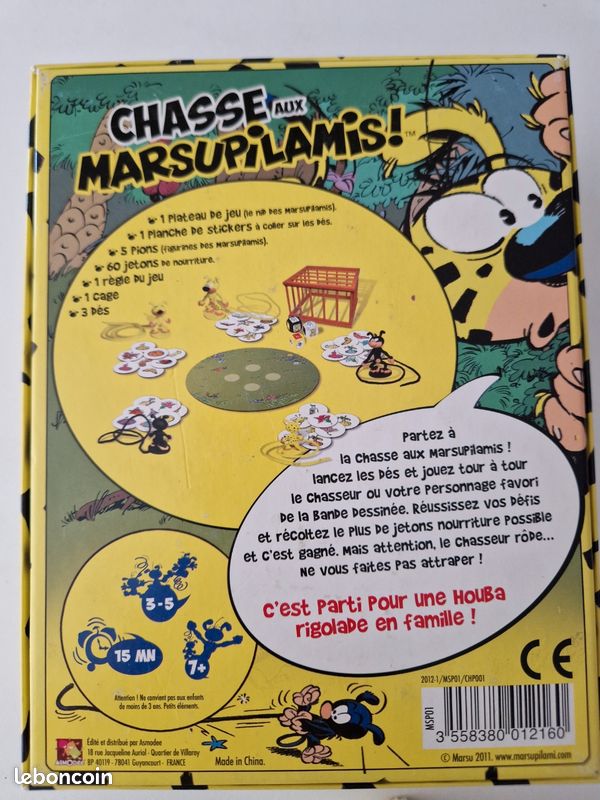 Jeu Chasse aux Marsupilamis (image 2)