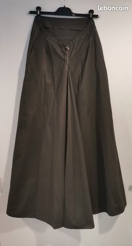 Jupe femme longue kaki Les Filles à la Vanille taille 38 (image 2)