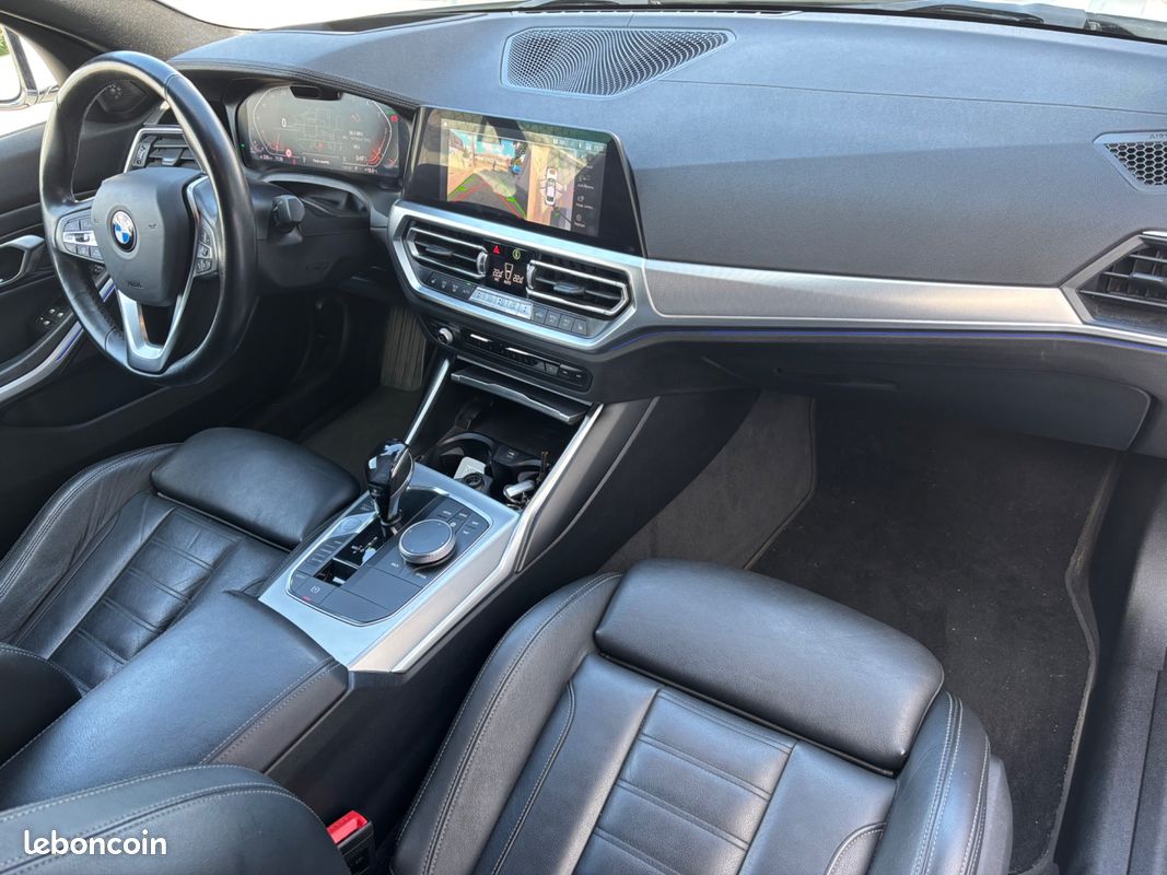 BMW SÉRIE 3 320D 190 CH G20 LUXURY / CARPLAY / CAMERA 360 / SIEGES CHAUFFANTS / TOIT OUVRANt (image 30)