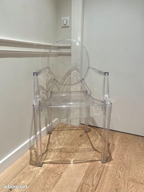 Chaise imitation Louis Ghost Starck Kartell (image 1)