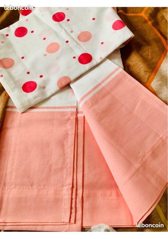2 draps plats 2,40 x 2,40 coton Damart Neufs - jamais utilisé (image 3)