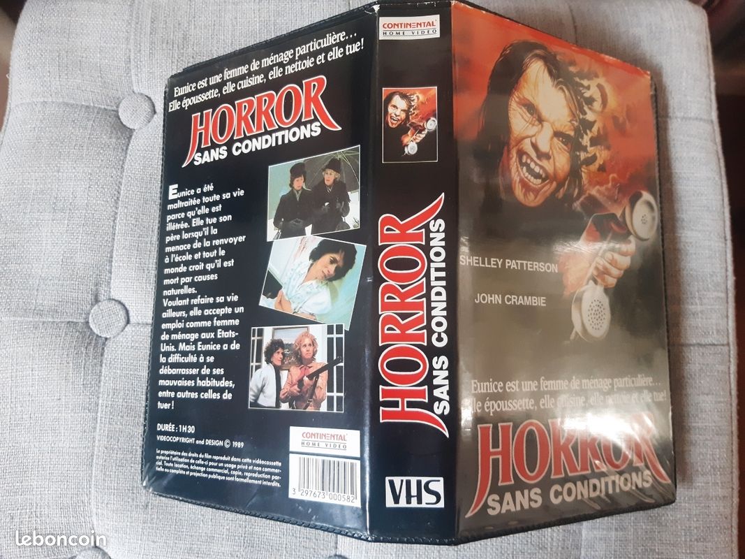 VHS k7 Horror sans conditions horreur (image 3)