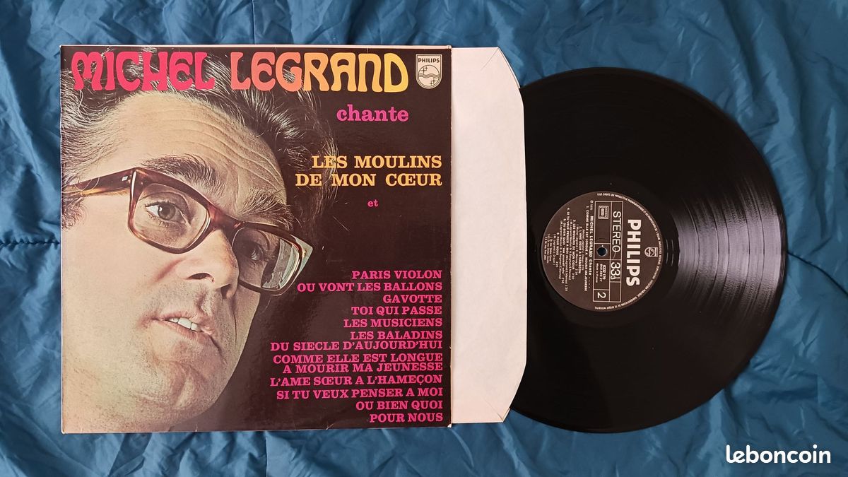 LP Vinyle Michel Legrand – Michel Legrand Chante Les Moulins De 