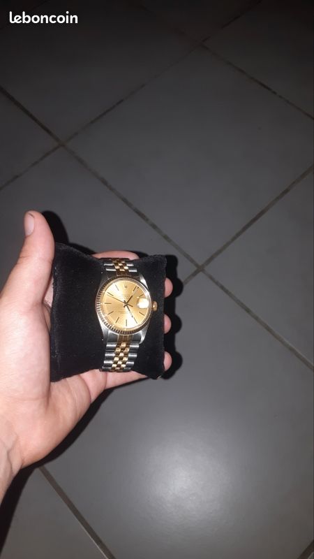 ROLEX Datejust Or 18K et acier - 1982 (image 9)