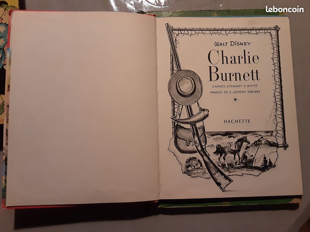 Walt Disney Charlie Burnette édition de1959 (image 3)