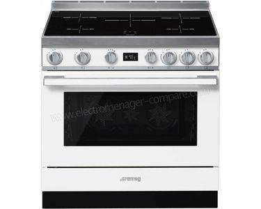 Petite Cuisinière électrique Triomph D'occasion - 3 Feux, Pose Murale, Blanc (H83 X L47 Cm)