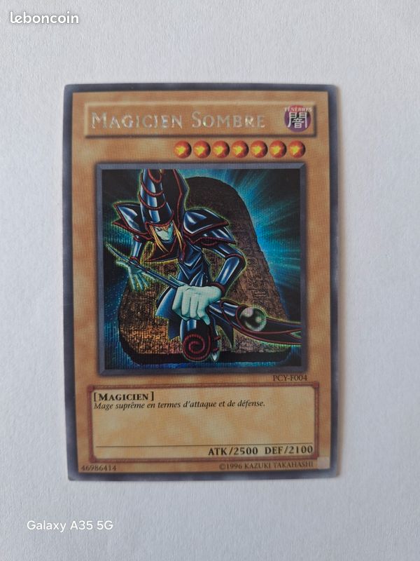 Carte Yu-Gi-Oh Magicien Sombre PCY-F004 (image 1)