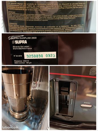 Allumeur Type B Pour Poêle Supra Duoflam 2500 - Neuf Sous Emballage D'origine