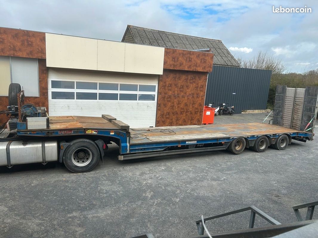 FGM Porte char 3 essieux 10 mètres de plancher (image 2)