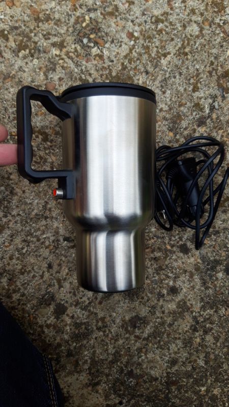 Thermos mug chauffant electrique 12v neuf - Équipement caravaning