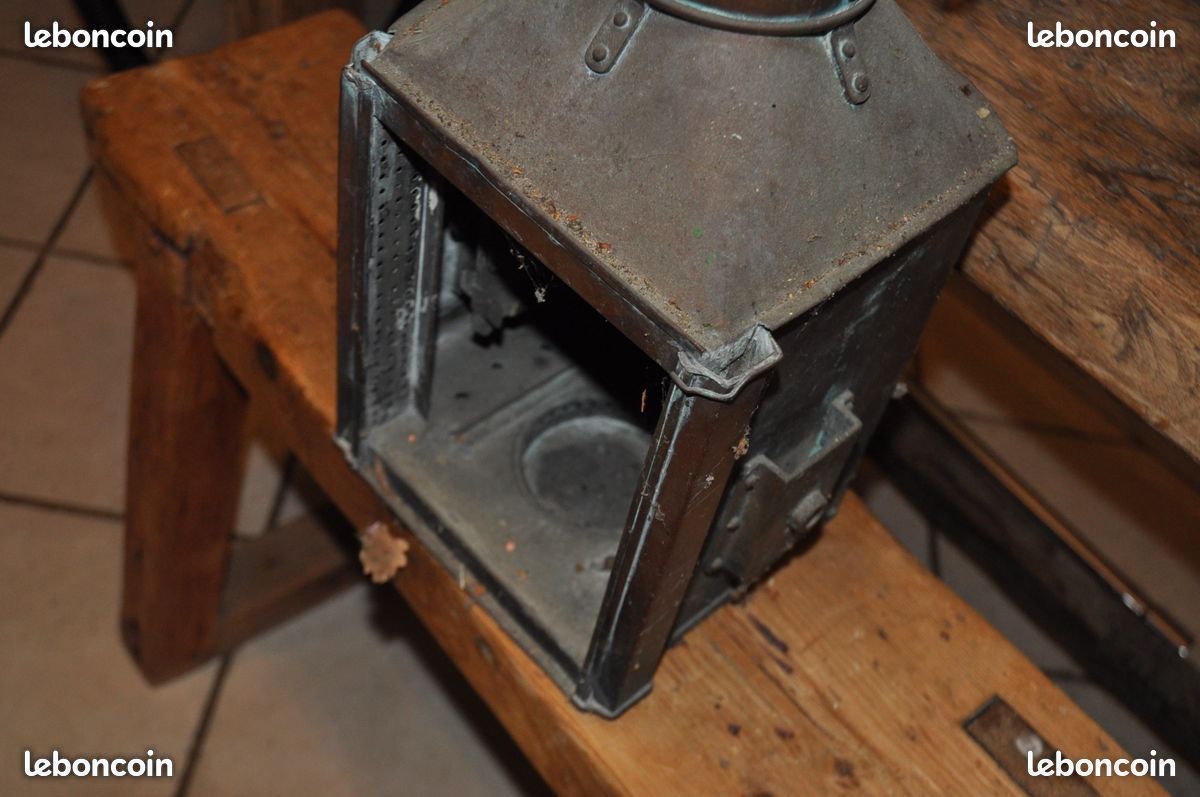 Lampe bateau antique (image 4)