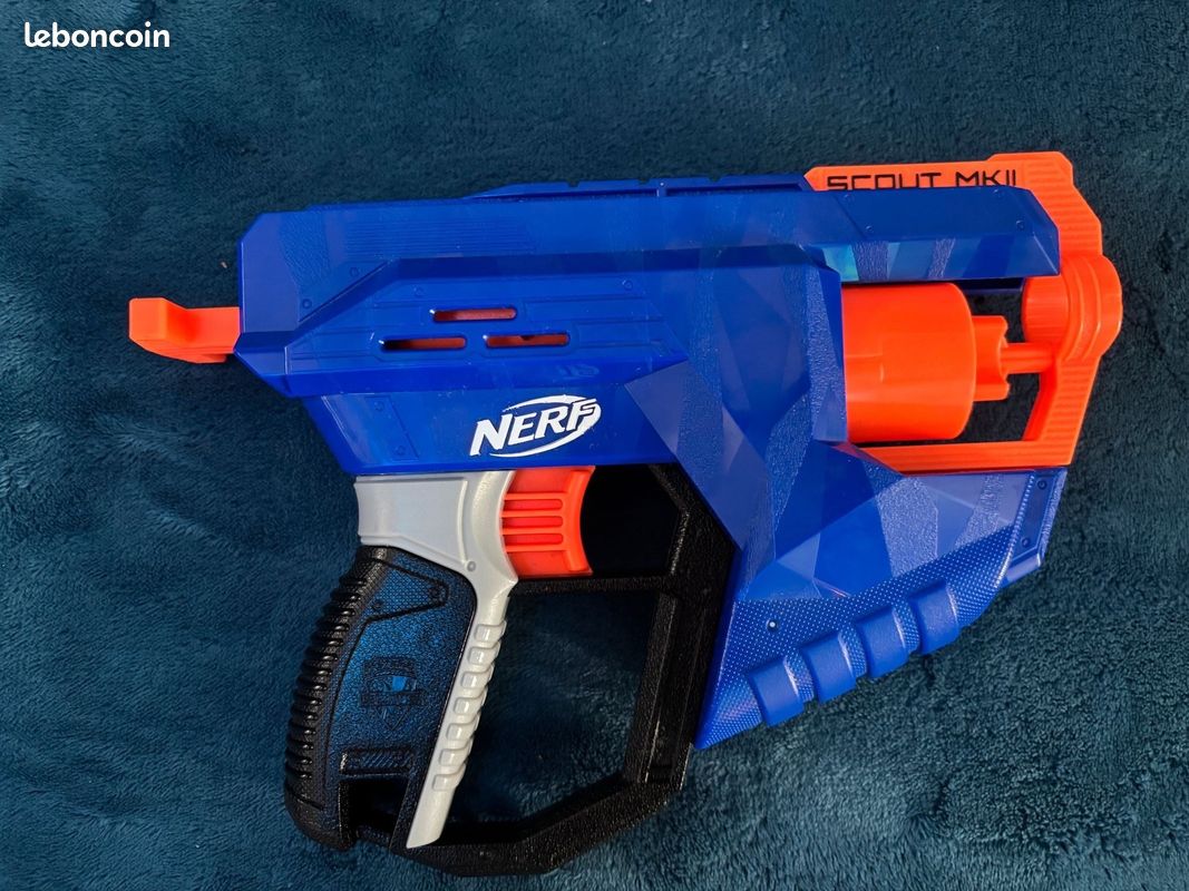 Pistolet nerf et lot 35 fléchettes (image 2)