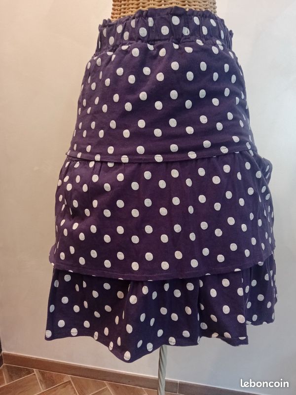 Jupe à pois Naf Naf 13 / 14 ans (image 3)