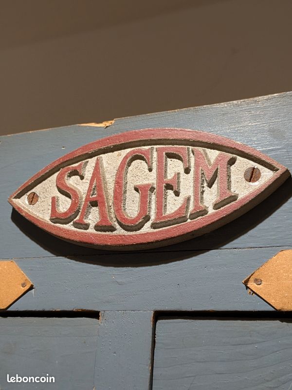 Magnifique meuble de métier industriel SAGEM (image 7)