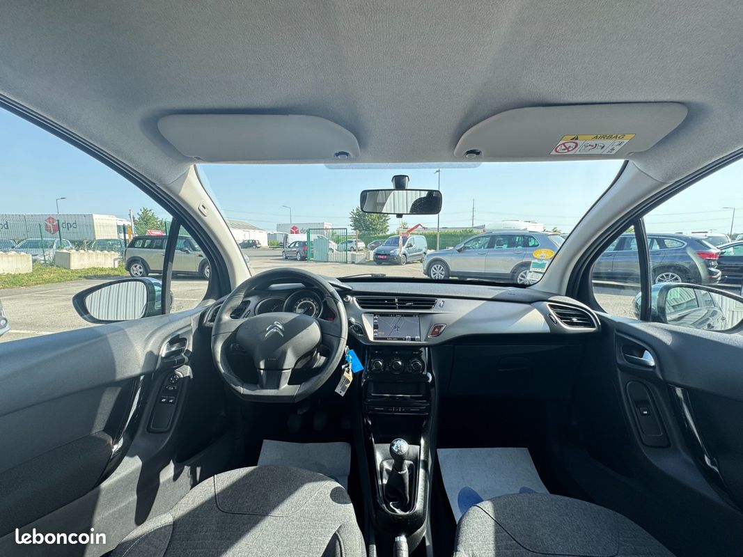 CITROEN C3 C3 Blue 1,6 HDi 100 CH Exclusive 05/2016 112200 KMS CAMERA DE RECUL REGULATEUR (image 14)