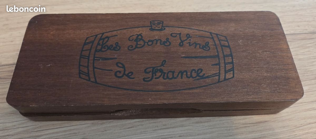 Thermomètre à Vin Bacchus En Coffret Liège – Fabrication Française