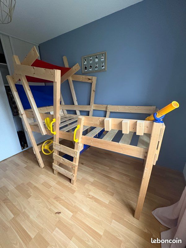 2 lits pirate enfant Wickey (image 1)