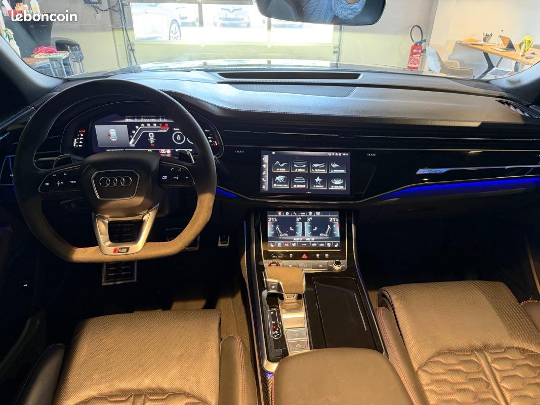 Audi rs q8 4.0l tfsi 600 quattro echapp sport/tete haute/b.o/pack rs design (image 15)